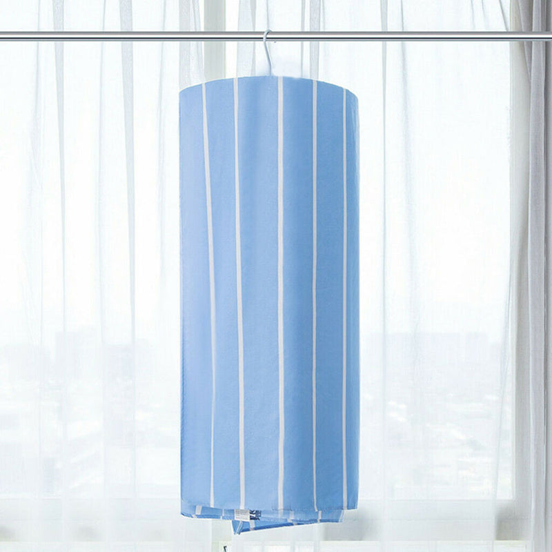 Stainless Steel Spiral Cloth Hanger for Sheet Quilt Blanket Drying Rack Home