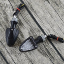 2pcs E11 Metal 18 LED Indicator Turn Signal Lights Motorcycle Bike Lamp Cafe Racer