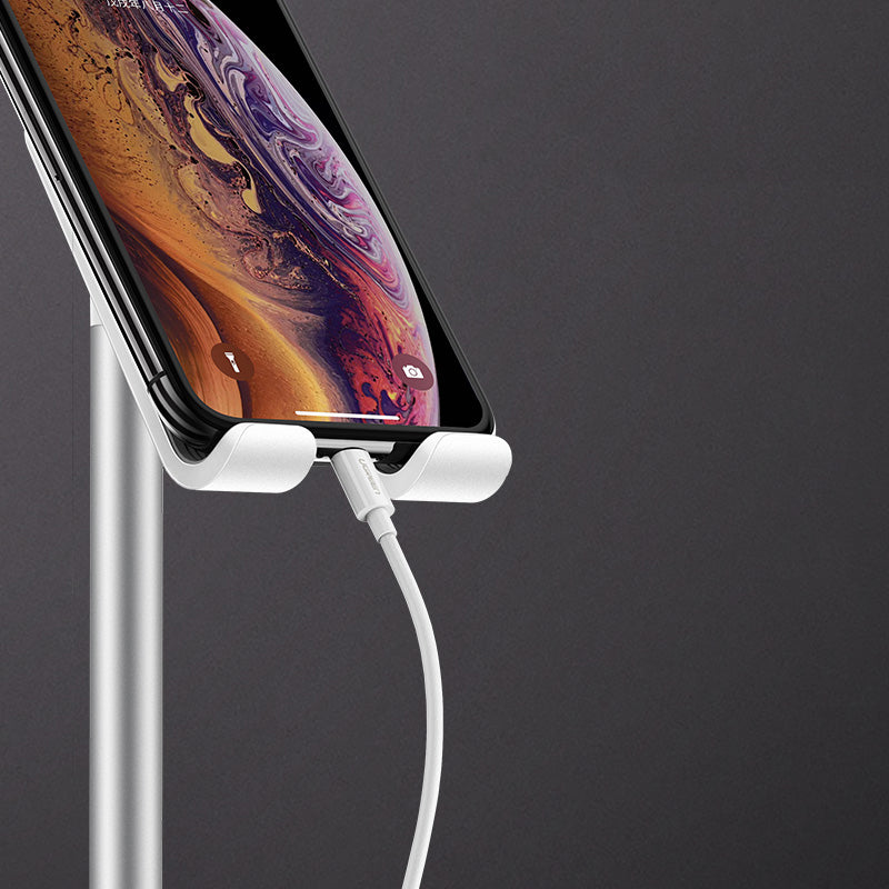 Ugreen Aluminum Alloy Desktop Phone Holder Tablet Stand for Smart Phones Tablets 4.0-7.9 Inch