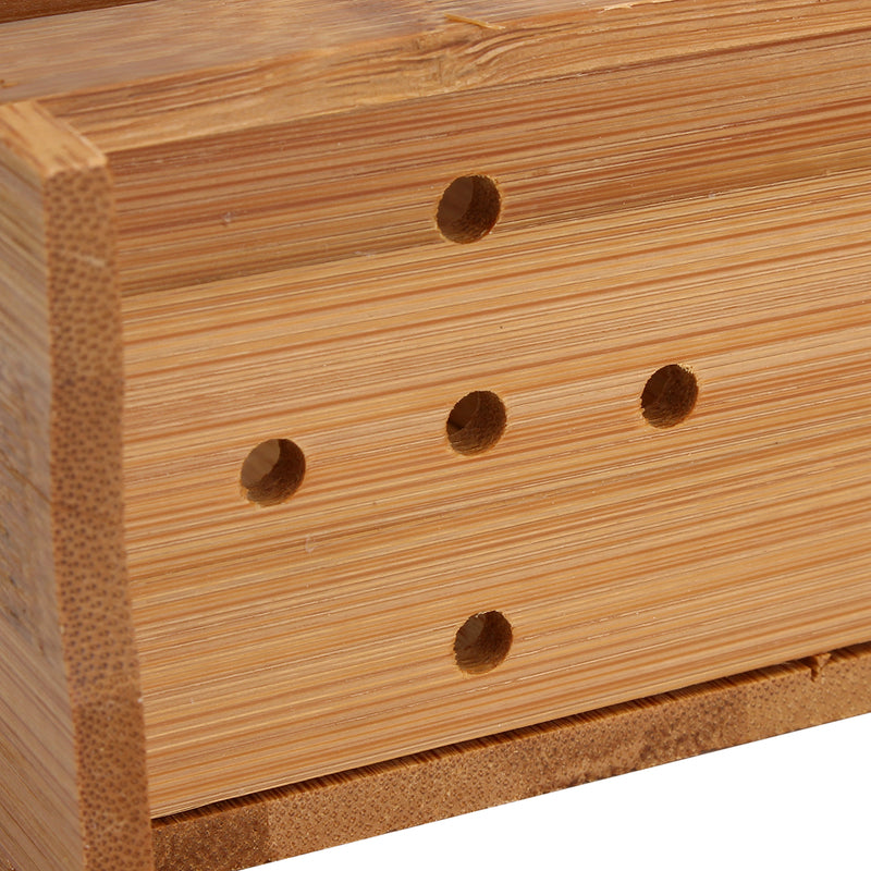 Bamboo Cutlery Storage Holder Spoon Chopsticks Kitchen Organizer Drying RackKitchen Storage Rack