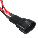 40A Relay Wiring Harness 50W Load Resistor H1 H7 H11 9005 9006 H3 HID Headlight