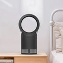 Mini Home 400W Leafless Heater Fan Desktop Anti-scalding Electric Warmer Bladeless Air Heating Winter Warmer Device