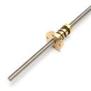 Machifit 8mm T8 600mm Lead Screw Trapezoidal Acme Rod with Anti-Backlash Nut CNC Parts