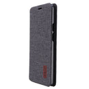 Bakeey Flip Shockproof Fabric Soft Silicone Edge Full Body Protective Case For OnePlus 7