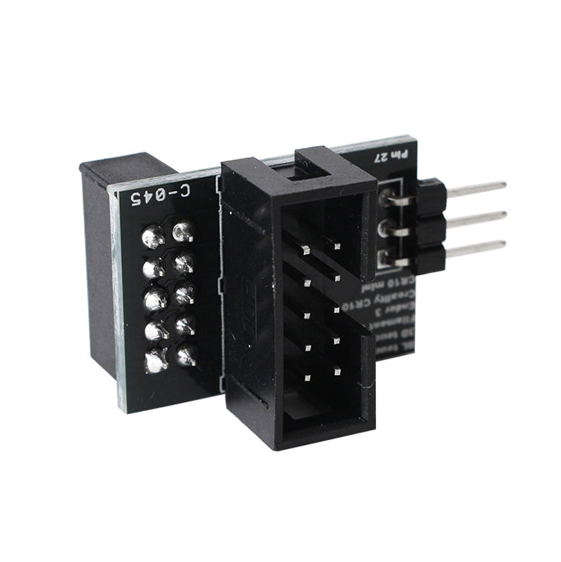Pin 27 Black PCB Board Adapter Plate for BLTouch Filament Sensor Compatible With Creality CR-10/Ender 3/Ender-5 3D Printer