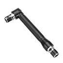 Drillpro 1/4 Inch L shaped Screwdriver Bits Wrench with 10Pcs Screwdriver Bits