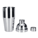 750ML Stainless Steel Cocktail Shaker Mixer Maker Drink Holder Container Bar