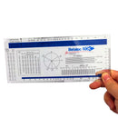 New PVC ECG Ruler Medical Ruler ECG Medical Caliper Electrocardiogram Divider