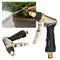 Zinc Alloy Portable High Pressure Car Washer Hose Nozzle Water Sprayer Garden Tool