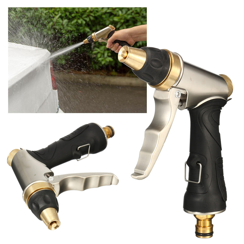 Zinc Alloy Portable High Pressure Car Washer Hose Nozzle Water Sprayer Garden Tool