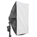 Photo Video Studio Lighting 50x70cm Softbox Light  4 Socket E27 Lamp Holder Kit