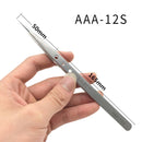 AAA-12S AAA-14S AAA-15S Precision Pointed Tweezers Stainless Steel Clamps Lengthened Medical Anti-Static Tweezer Tool