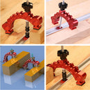 Aluminum Alloy Knuckle Clamp Adjustable Press Plate T-Track Clamp Quick Acting Hold Down Clamp Precision Woodworking Tool