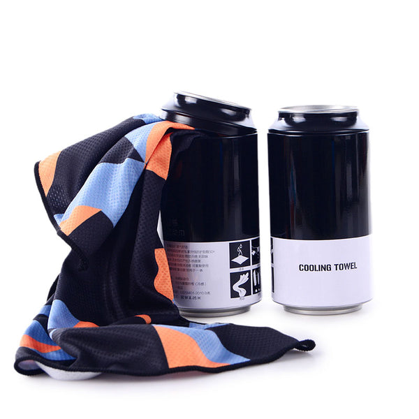 KCASA  30*100mm Cold Sense Sports Towel Running Gym Sweat-Absorbent Sweat Towel Men And Women Quick-Drying Ice Towel