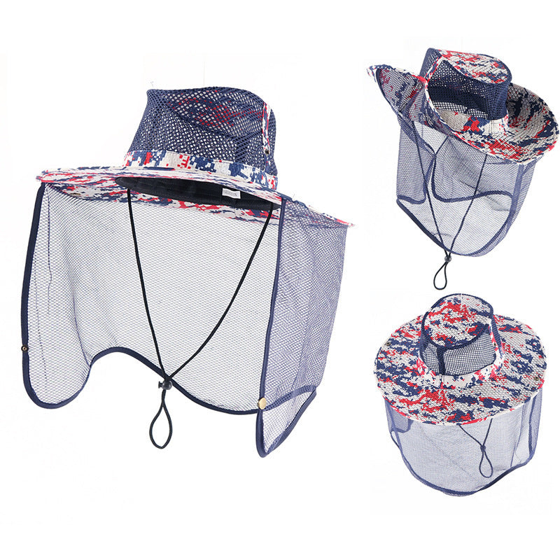 Naturehike Anti-Mosquitoes Hat Insect Bee Head Protector Cap Camping Fishing Fishermen Hat