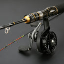 ZANLURE 0.9-1.3m Titanium Alloy Micro Lead Raft Fishing Rod Solid Soft Tips Telescopic Fishing Rod