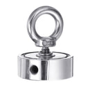 80KG Dual Side Neodymium Recovery Magnet Fishing Magnet Detecting Lifting Salvage Tool