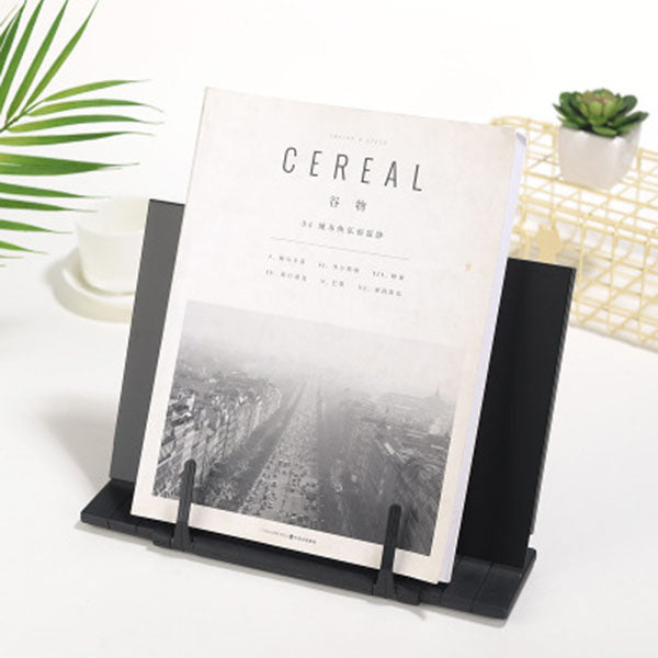 Iron Reading Data Frame Computer Monitor Bracket Manuscript Clip Typing Reading Frame For Office Learning Reading Book