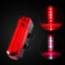 XANES TL17 Bike Bicycle USB Warning Tail Light Waterproof Cycling Scooter Motorcycle E-bike Tailligh