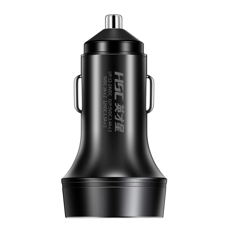 Bakeey QC3.0 3A Dual Port Fast Charging Digital display Car Charger With Point Pressure Monitoring For iPhone X XS XIAOMI MI8 MI9 Redmi 7A HUAWEI P30 S10 S10+