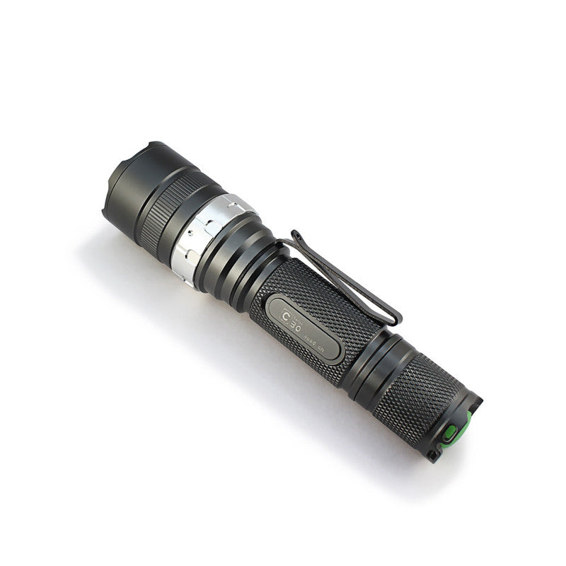 ON THE ROAD 520 Lumens Flashlight Waterproof Magnetic Control 4 Modes Adjustable 18650 Battery Torch Light Camping Hunting Portable Work Lamp