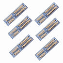 168Pcs 6 Set Acrylic Resin Denture Teeth Model Dental Tools Upper Lower Shade 23 A2