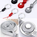 Bakeey 2 in 1 Detachable Universal Phone Ring Holder & Neck Strap Phone Lanyard Work Permit Badge Key Rope for All Smartphone