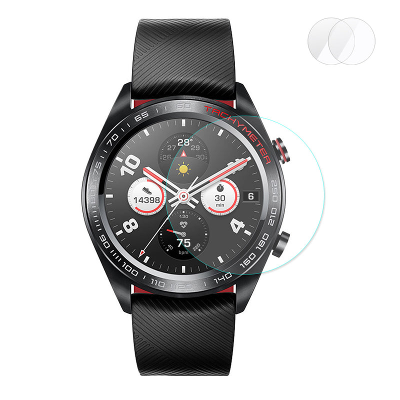 Enkay 2pcs 0.2mm 9H 2.15D Tempered Glass Watch Screen Protector for Huawei Honor Watch Magic Series