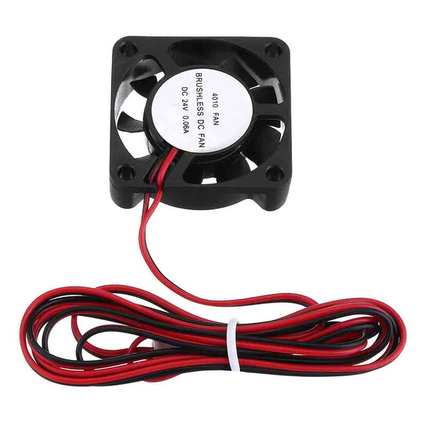 Anet 24v 0.06A 40mmx40mmx10mm Brushless Cooling Fan with Cable for 3D Printer