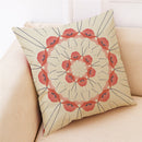 Linen Pillowcase Square Sofa Car Decoration Cushion Cover Pillow Case