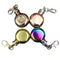 1oz 28ml Mini Stainless Steel Round Hip Flask With Keychain Liquor Alcohol Whiskey W-ine Pot