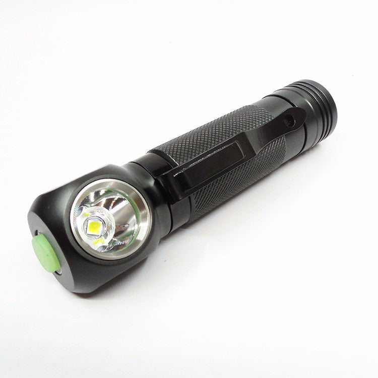 SHUOLIDE H6 XHP V6 1000Lumens 4Modes Dimming Multi-function Portable Headlamp + LED Flashlight 18650
