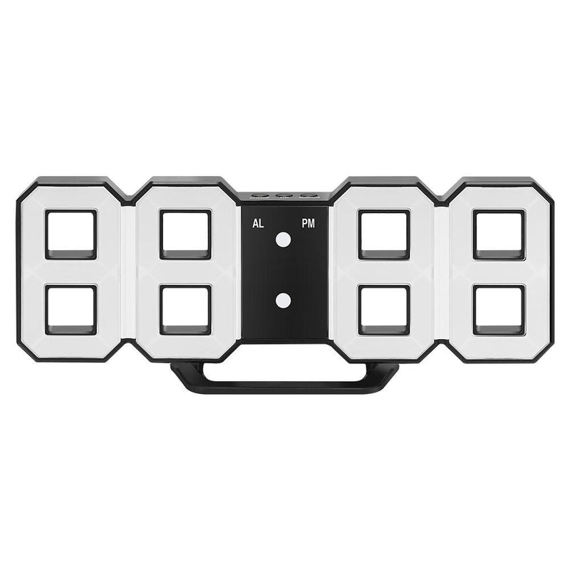 Digoo DC-K3 Multi-Function Large 3D LED Digital Wall Clock Alarm Clock With Snooze Function