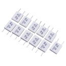 10pcs BPR56 5W 0.22R 0.22 Ohm 5w Non-inductive Ceramic Cement Resistor Wirewound Resistance