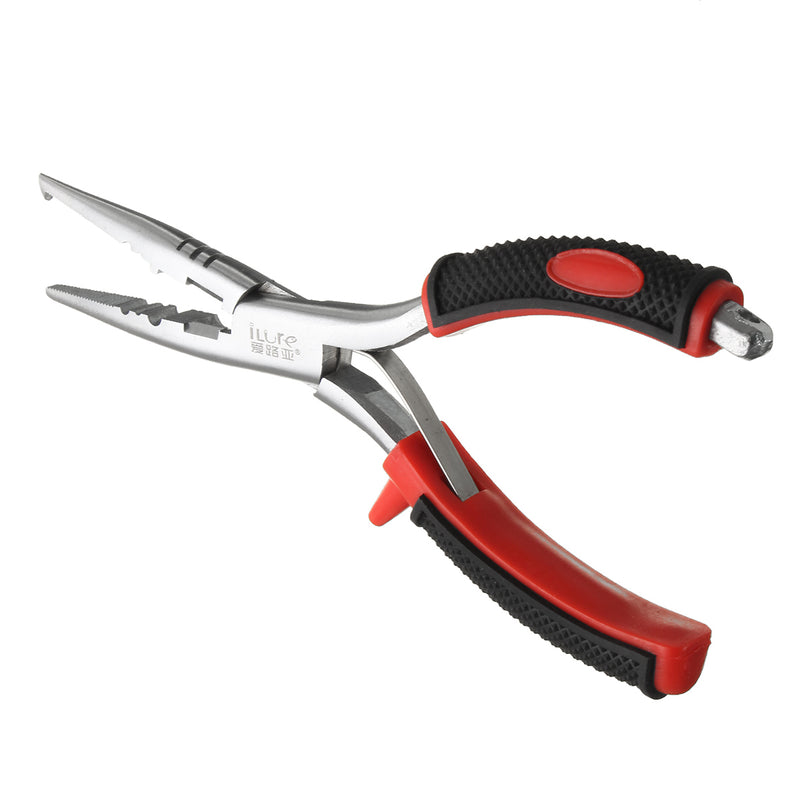Fishing Tackle Tool Split Ring Pliers Scissors Wire Cutters Hook Remover