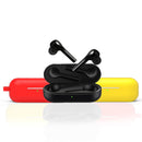 Bakeey Portable Shockproof Dirtproof Silicone Wireless bluetooth Earphone Storage Case with Keychain for Huawei FreeBuds Lite