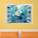 PAG 3D Large Removable Wallpaper clock Creative Wall Sticker Home Decoration
