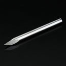 5pcs 3.175mm Shank 0.2mm 15/20/30/45/60 Degree Tungsten Steel Engraving Bits CNC Tool