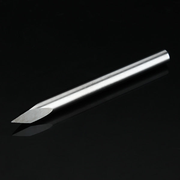 5pcs 3.175mm Shank 0.2mm 15/20/30/45/60 Degree Tungsten Steel Engraving Bits CNC Tool
