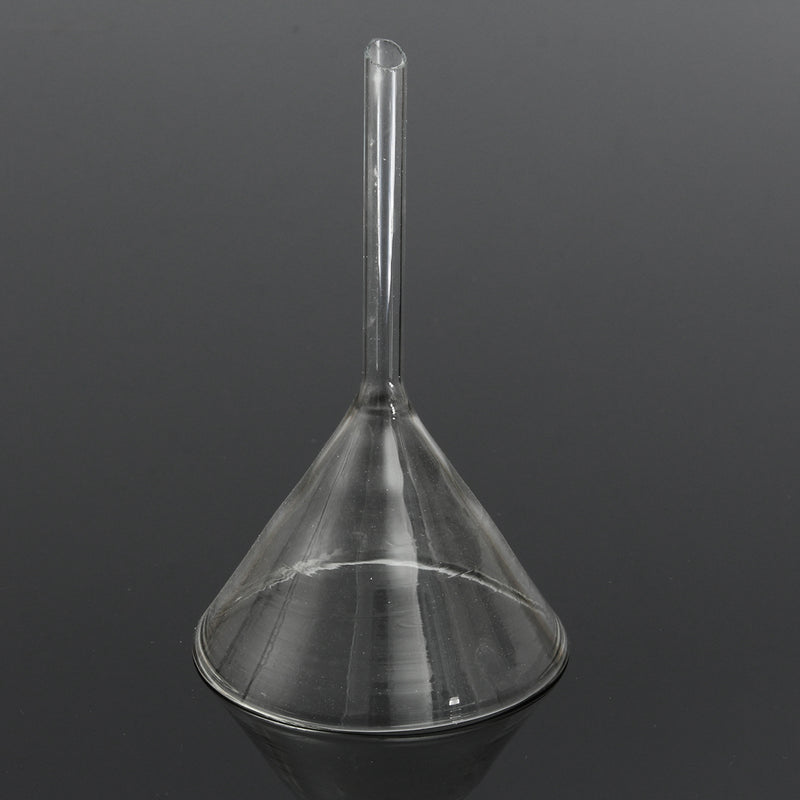 40/50/60/75/90/120mm Lab Glass Funnel Short Stem Thick Glass Multiple Size