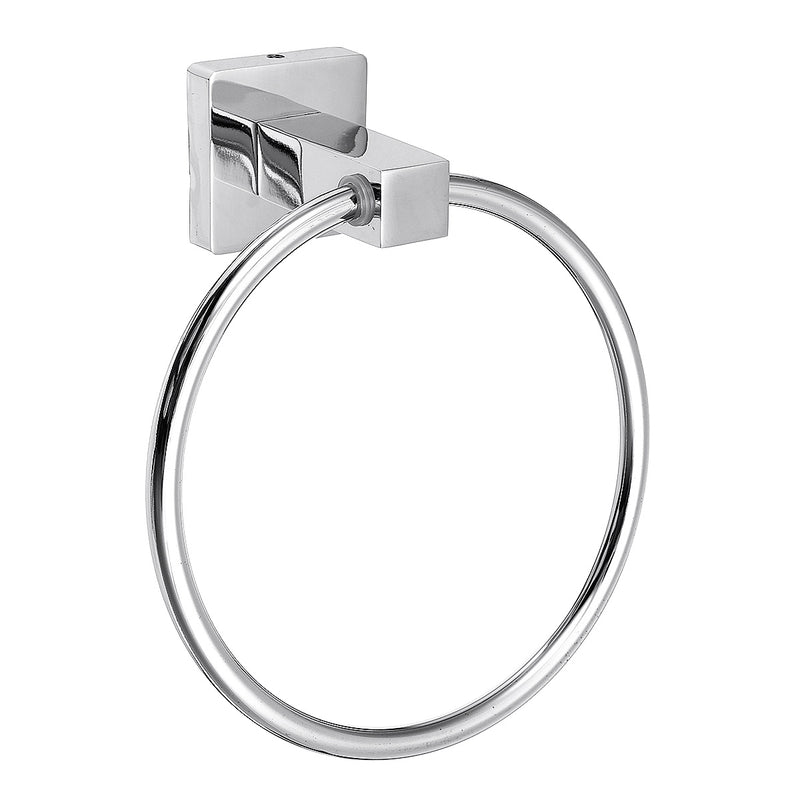 Stainless Steel Silver Toilet Towel Storage Holder Wall Mounted Bathroom Rack