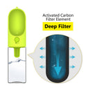 Pet Travel Portable Water Dispenser Bottles Travel Feeding Bowl Outdoor Pet Dog Filtrate Kettle