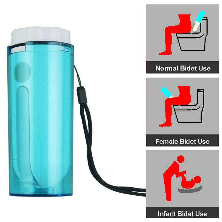 Electric Portable Waterproof Bidet Travel Sanitary Shattaf Hip Washing Devices