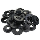 10pcs Fastener Car Foor Mat Skid Resistant Carpet Fixed Clamp Clips For VW Golf 6 Passat CC Tiguan New Touran