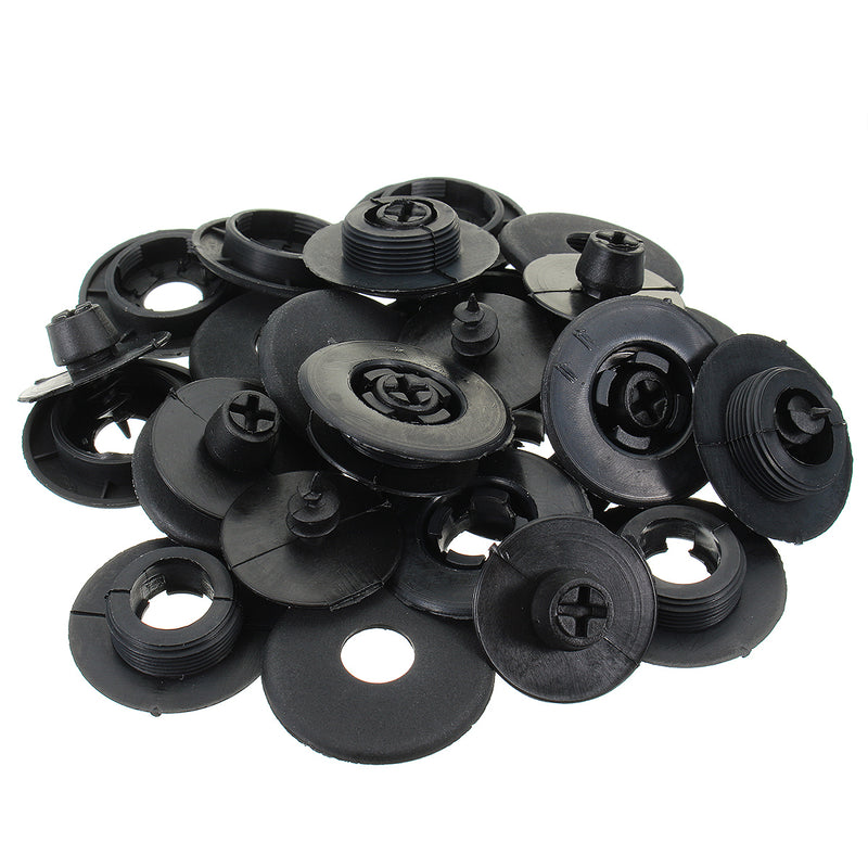 10pcs Fastener Car Foor Mat Skid Resistant Carpet Fixed Clamp Clips For VW Golf 6 Passat CC Tiguan New Touran