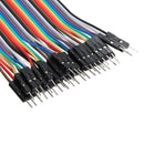 200pcs 20cm Male to Male Color Breadboard Jumper Cable Dupont Wire