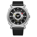 RUIMAS 565 Sport Men Watch 3ATM Waterproof Date Display Leather Strap Quartz Watch
