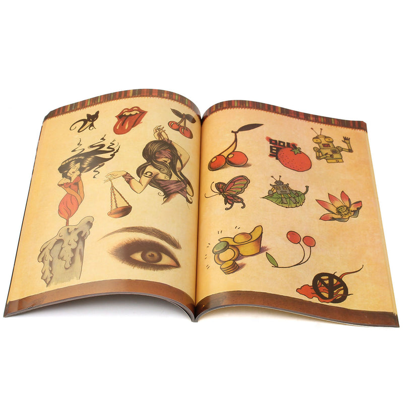 108 Pages Eastern Imprint Paper Book Fine Printed Art Design Tattoo Book