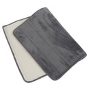 Bath mat memory foam non-slip Bath mats 50*80 cotton Super absorbent-dark g