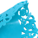 lace coasters silicone pad Sweet retro translucent O3C8
